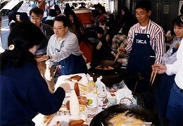 前進祭の様子