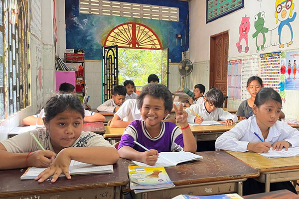 カンボジアの子どもたち