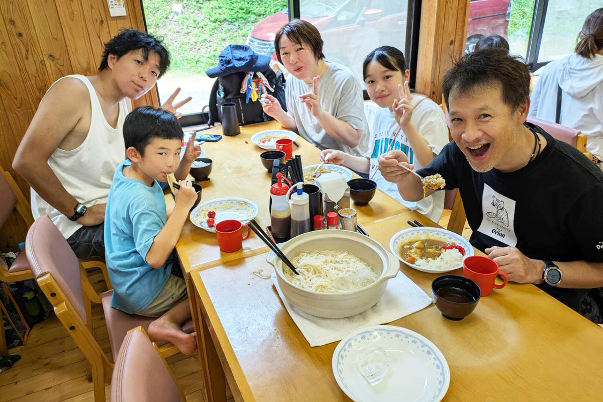 食事の様子