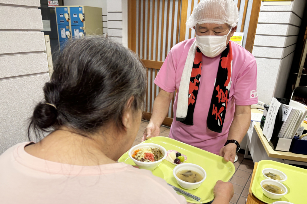 炊き出しの様子