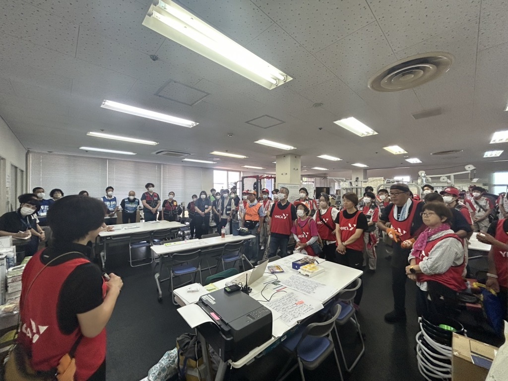 支援者ミーティングの様子