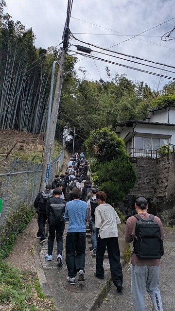花岡山まで