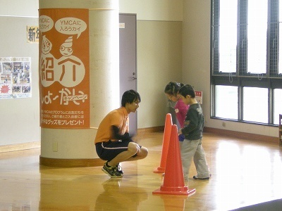 かけっこ教室の様子
