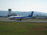 飛行機見学