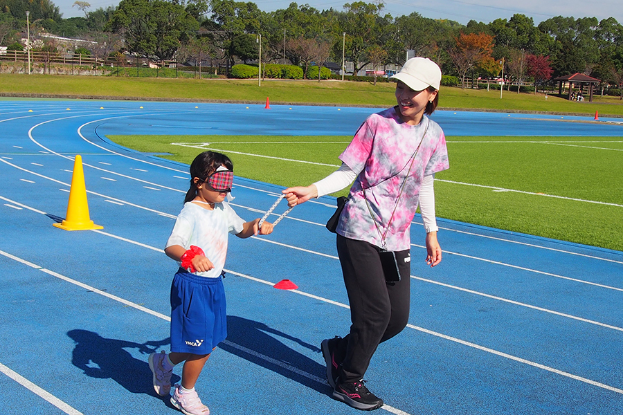 ブラインドラン体験