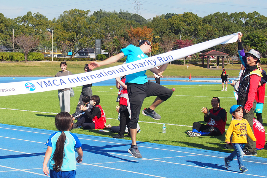 チャリティランの様子