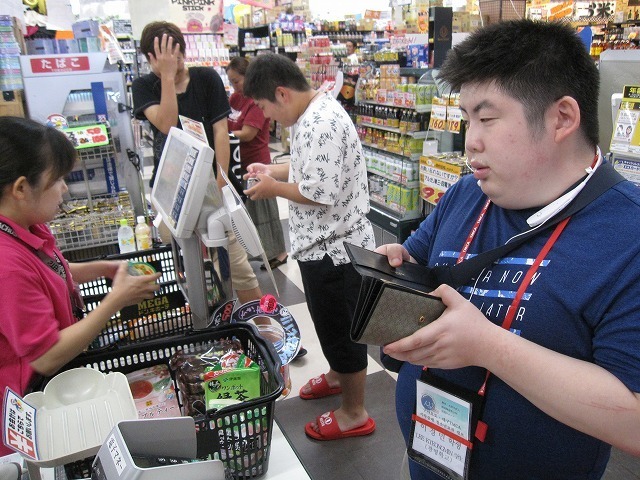 買い物体験!支払いをやってみる