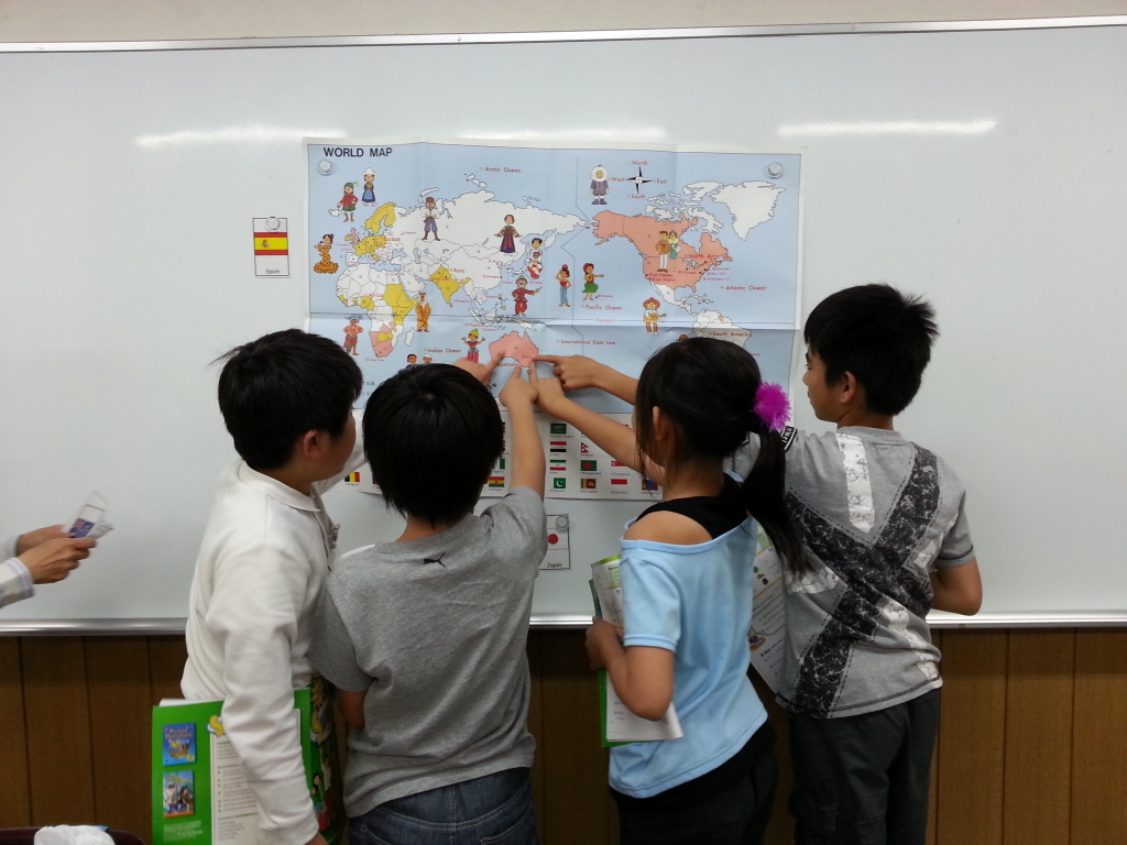 world map