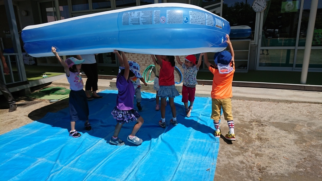 preparing for water play