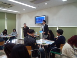 韓国学生施設見学