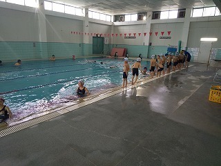 水泳授業①