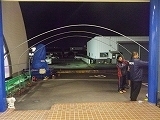 ながみねペットボトルトンネル組立１