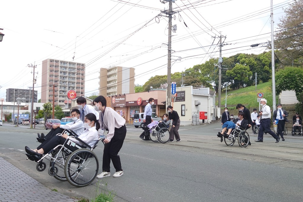 車いす体験