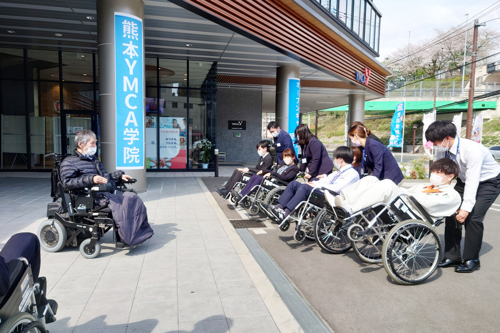 車いす体験