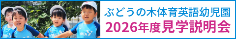 ぶどうの木体育英語幼児園 見学説明会