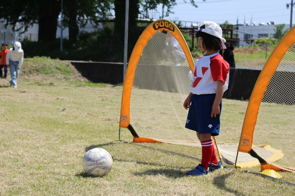 サッカーの様子