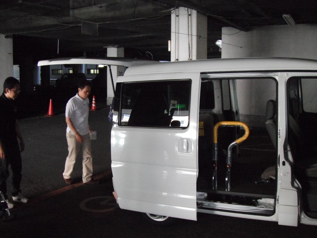 福祉車両体験その１