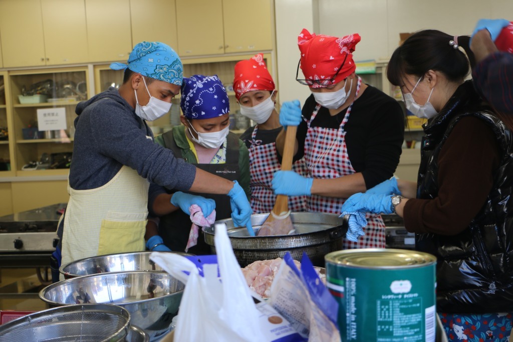 前進祭調理中