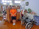 入浴介助の途中
