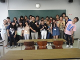 山田先生とともに