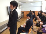 最後のあいさつ