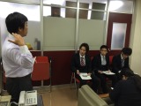 授産施設での説明