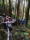 登山中