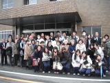 熊本刑務所クリスマス訪問集合写真